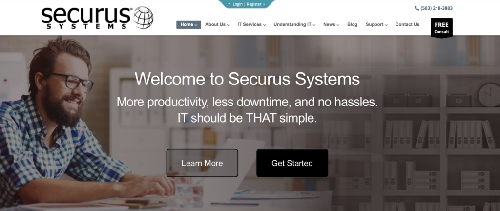 Securus Systems IT support Vancouver Oregon